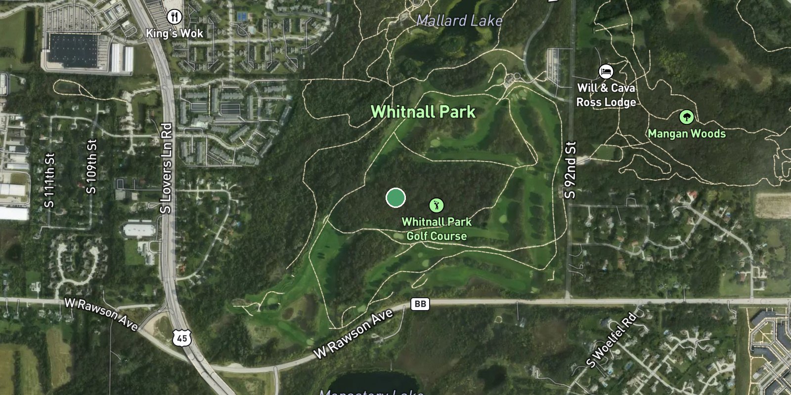 Whitnall Park Golf Course
