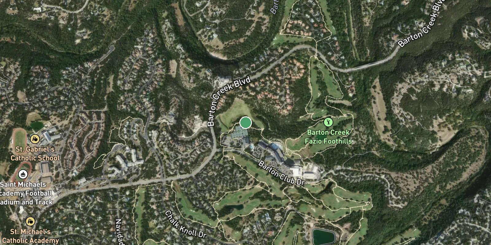 Barton Creek Fazio Foothills