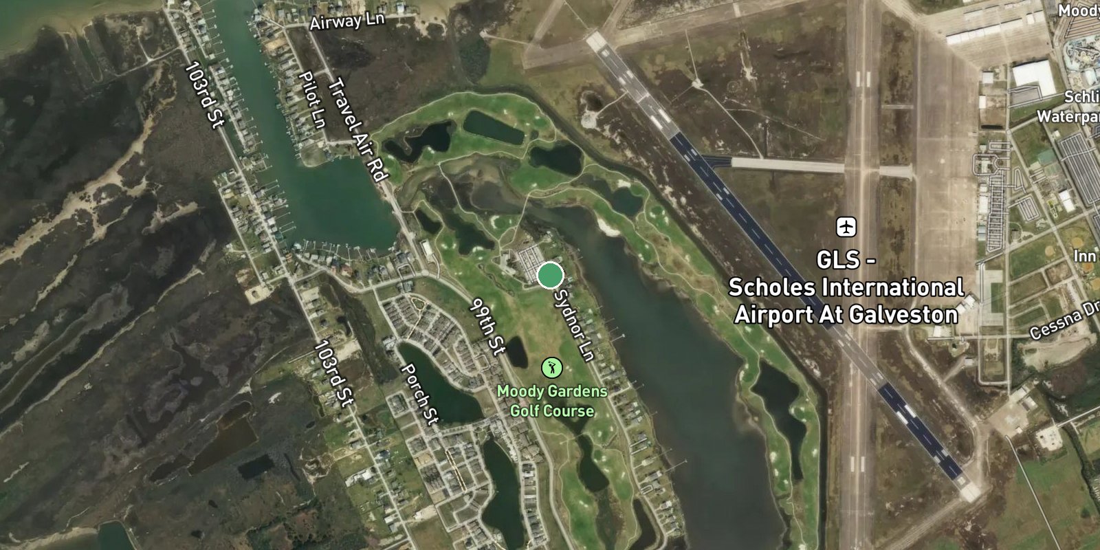 Moody Gardens Golf Course - Driving Range & Restaurant