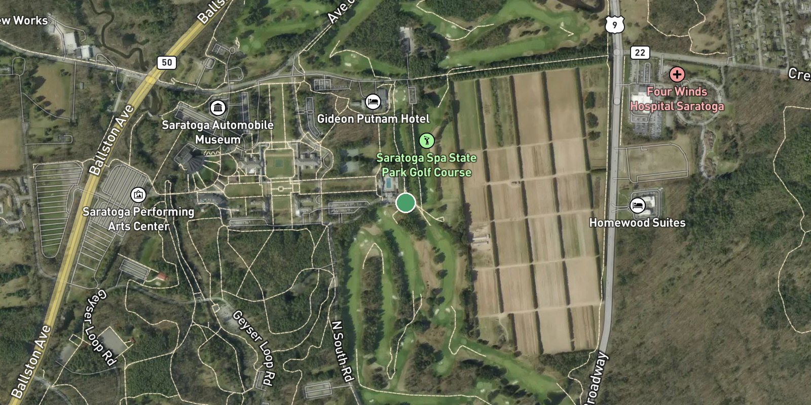 Saratoga Spa Golf Course