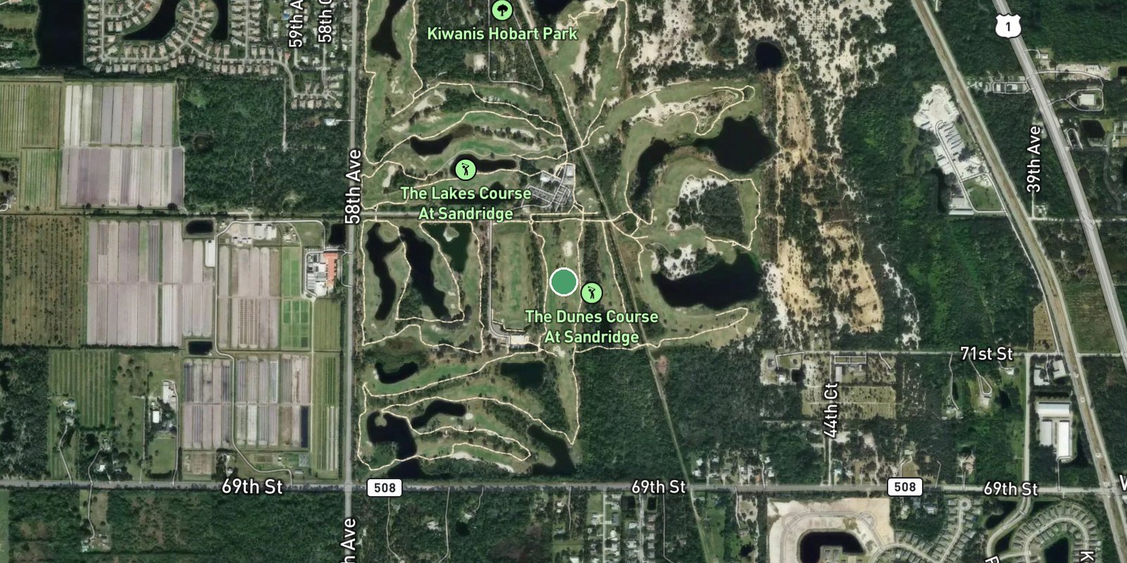 The Dunes Course At Sandridge