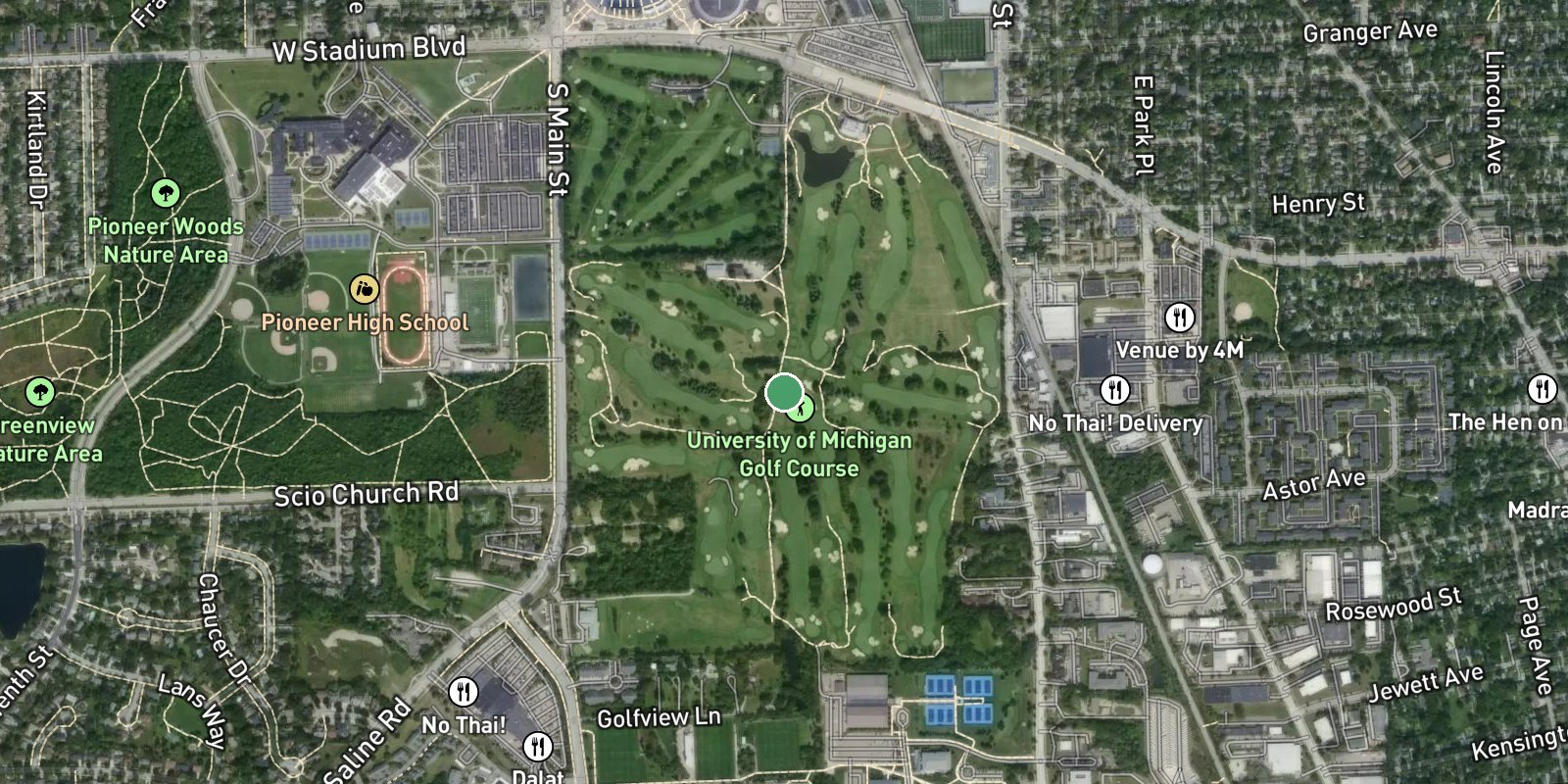 University of Michigan Golf Course