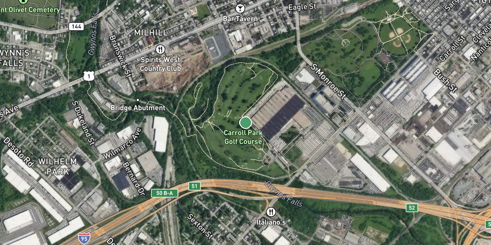 Carroll Park Golf Course