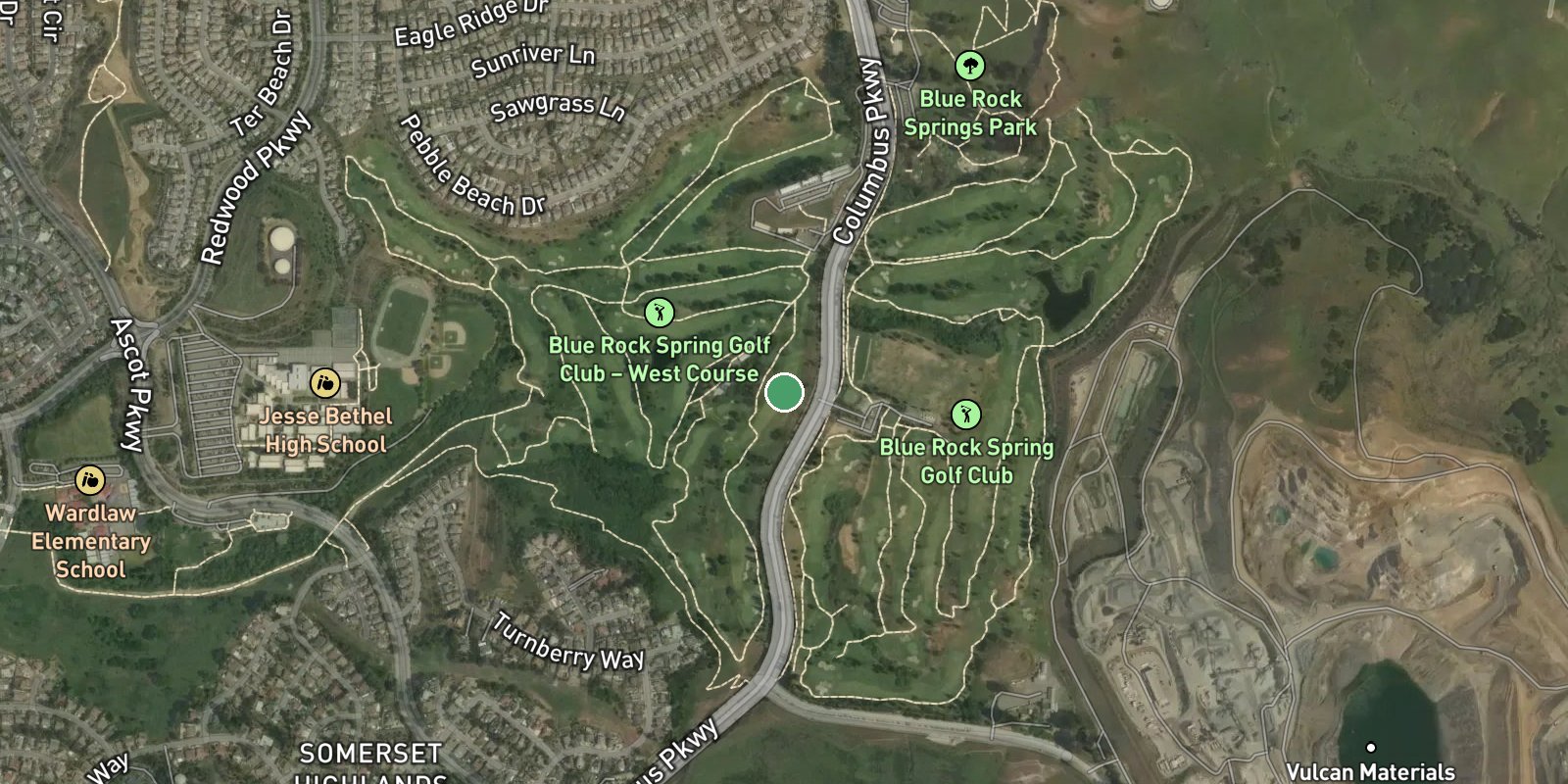 Blue Rock Spring Golf Club