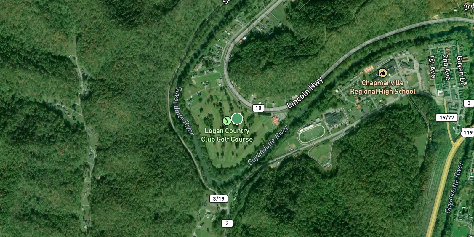 Logan Country Club Golf Course