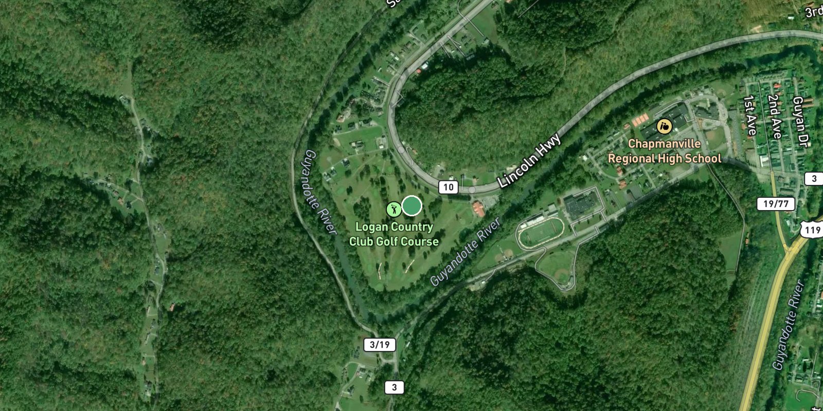 Logan Country Club Golf Course