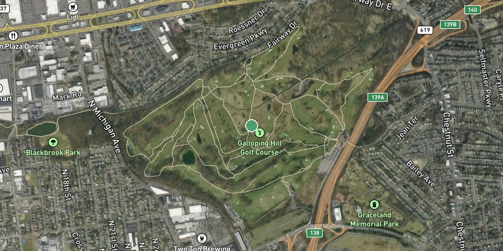 Galloping Hill Golf Course