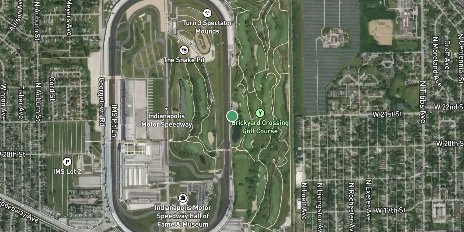 Brickyard Crossing Golf Course