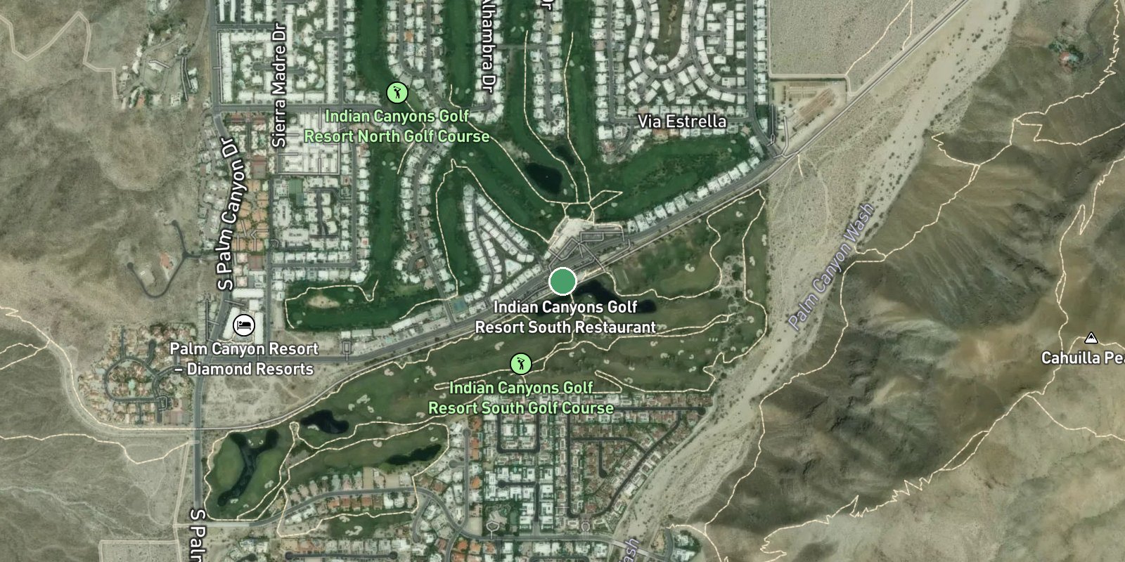 Indian Canyons Golf Resort-South Course