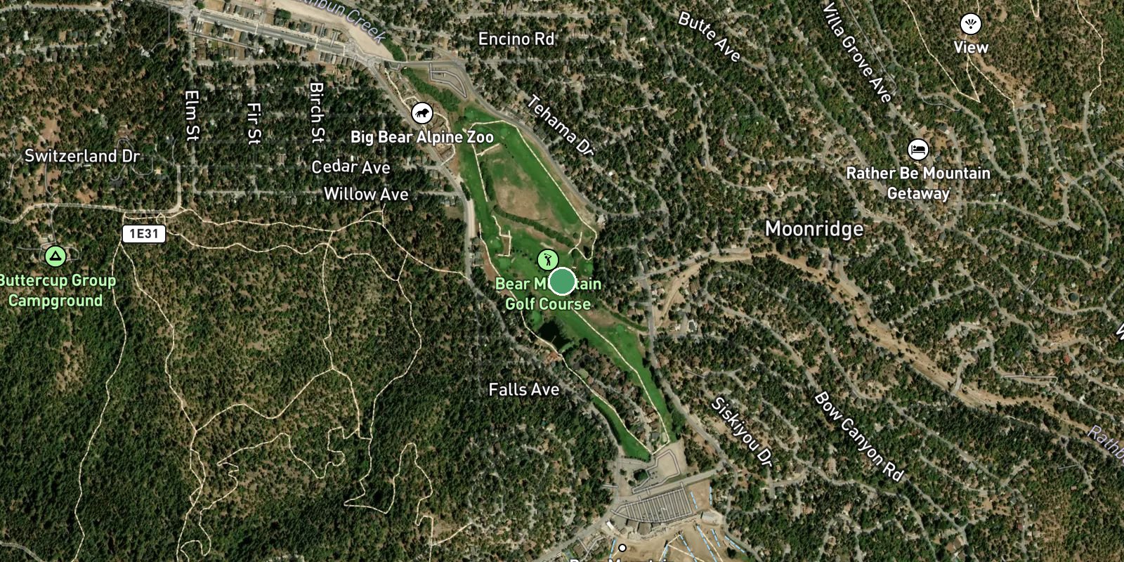Bear Mountain Golf Course