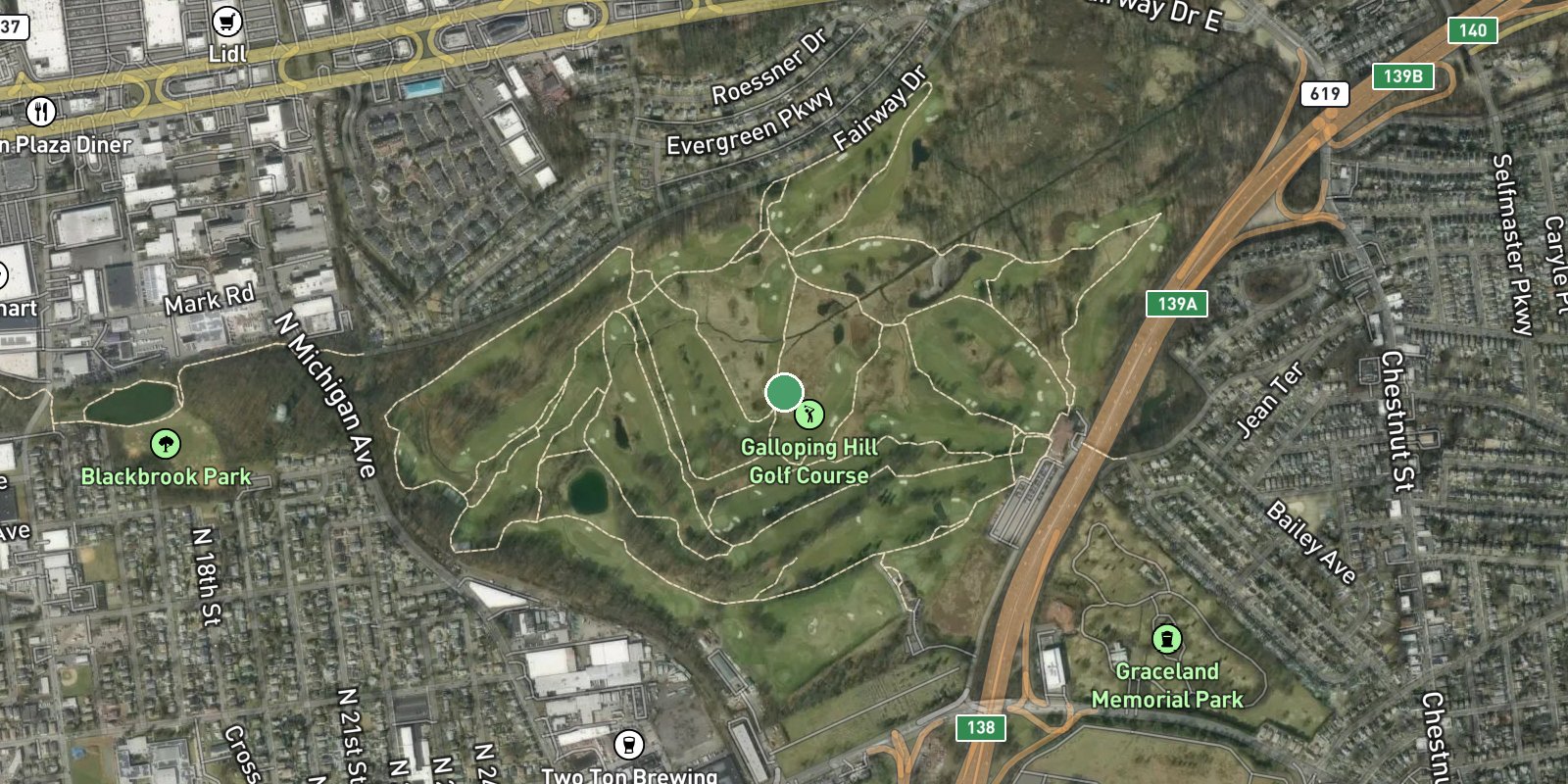 Galloping Hill Golf Course