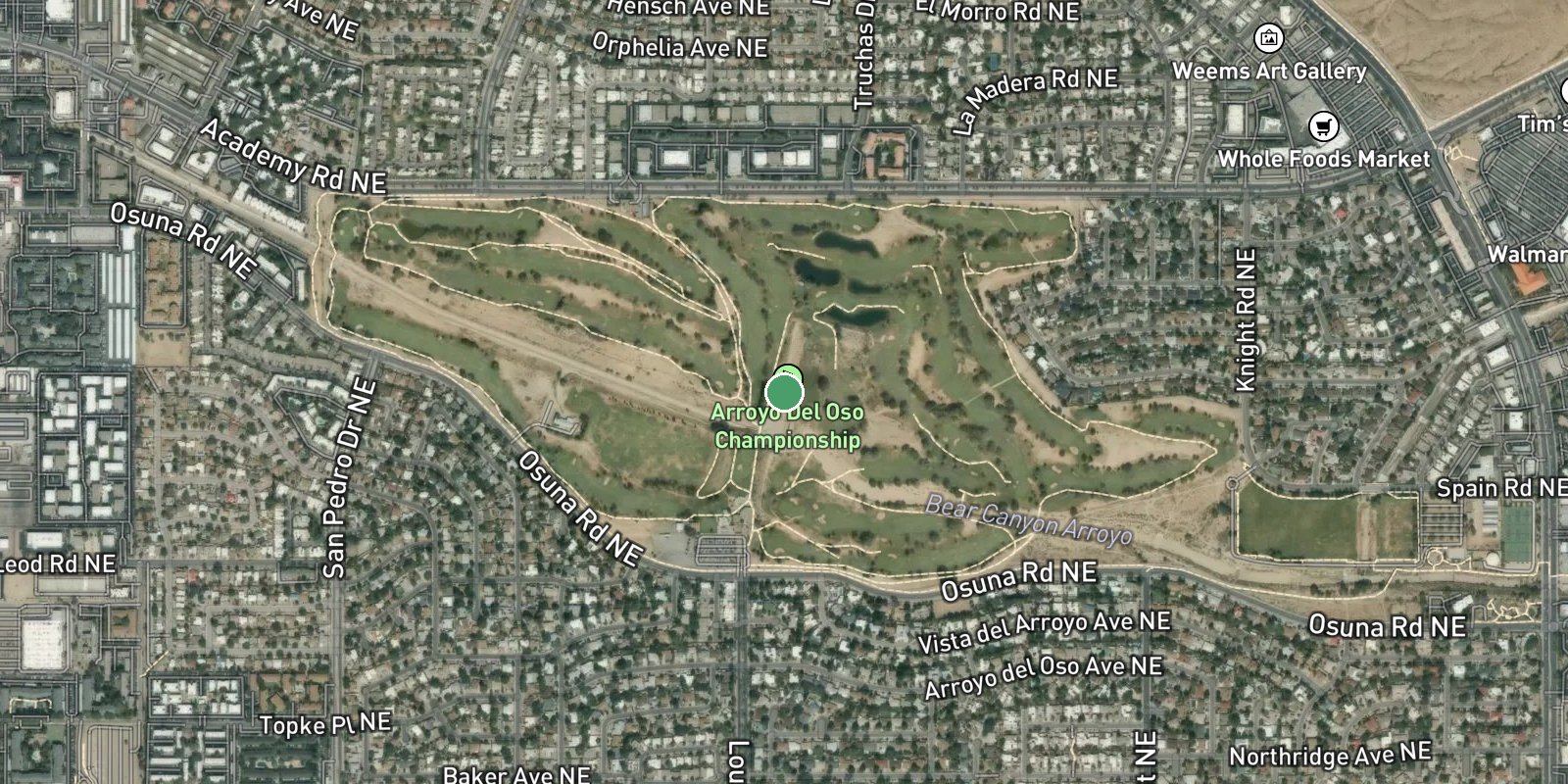 Arroyo Del Oso Golf Course