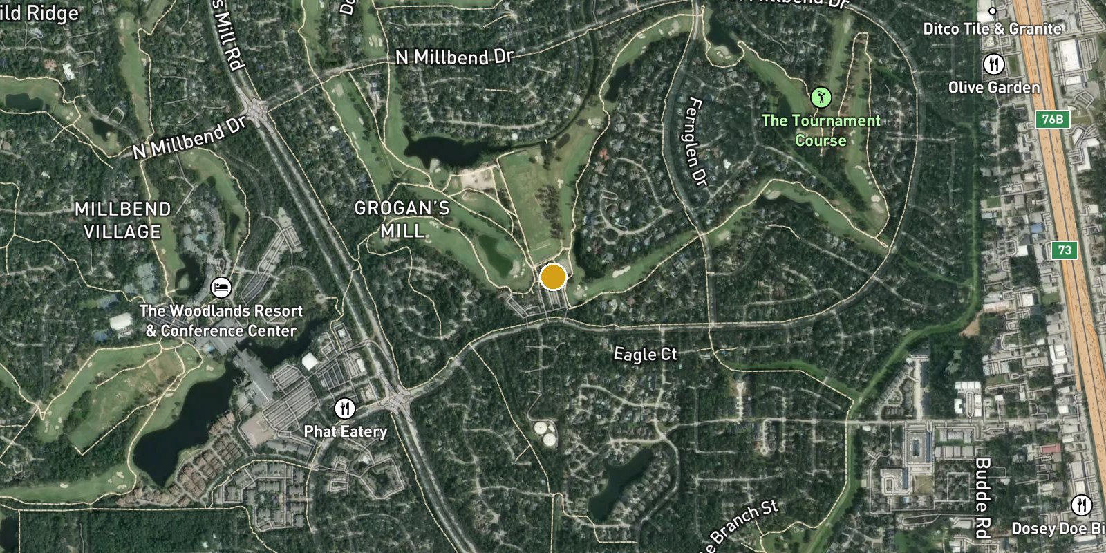 The Woodlands Country Club: Tournament Course