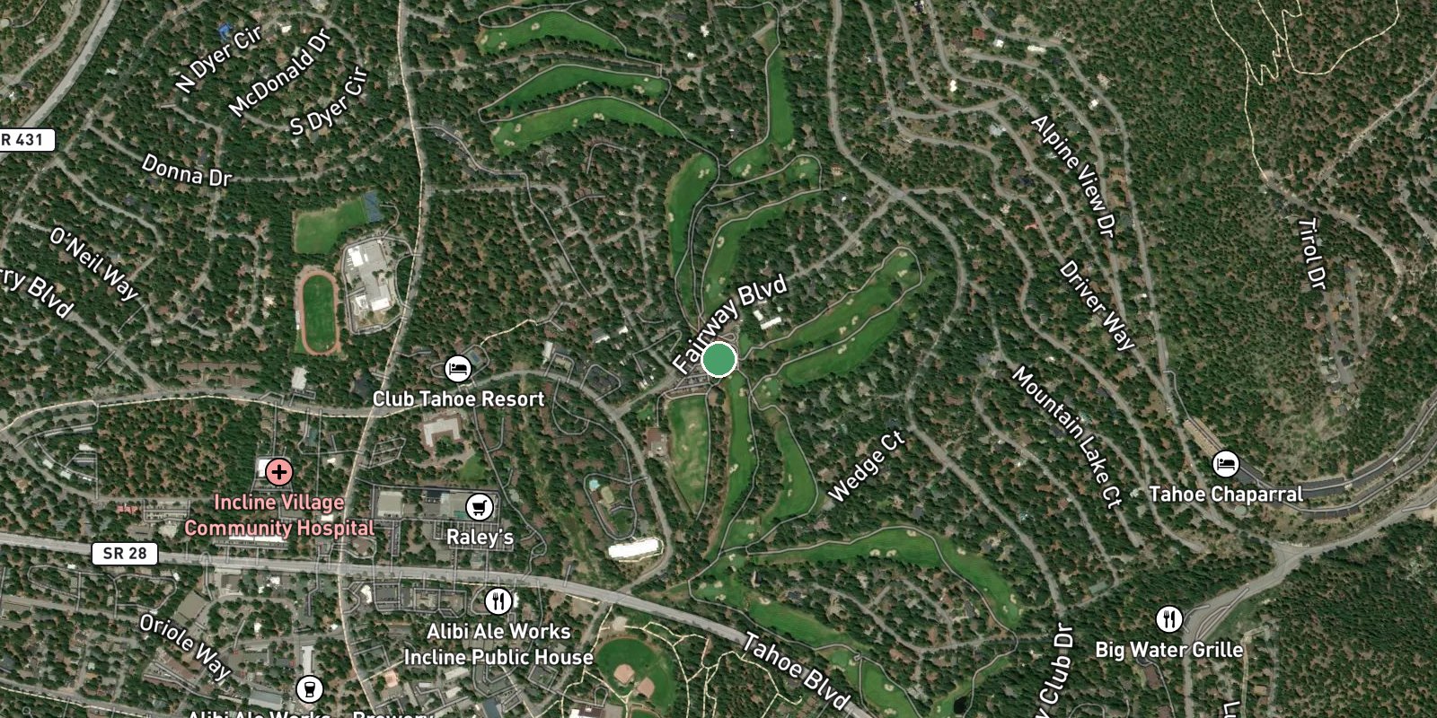 Incline Village Championship Golf Course
