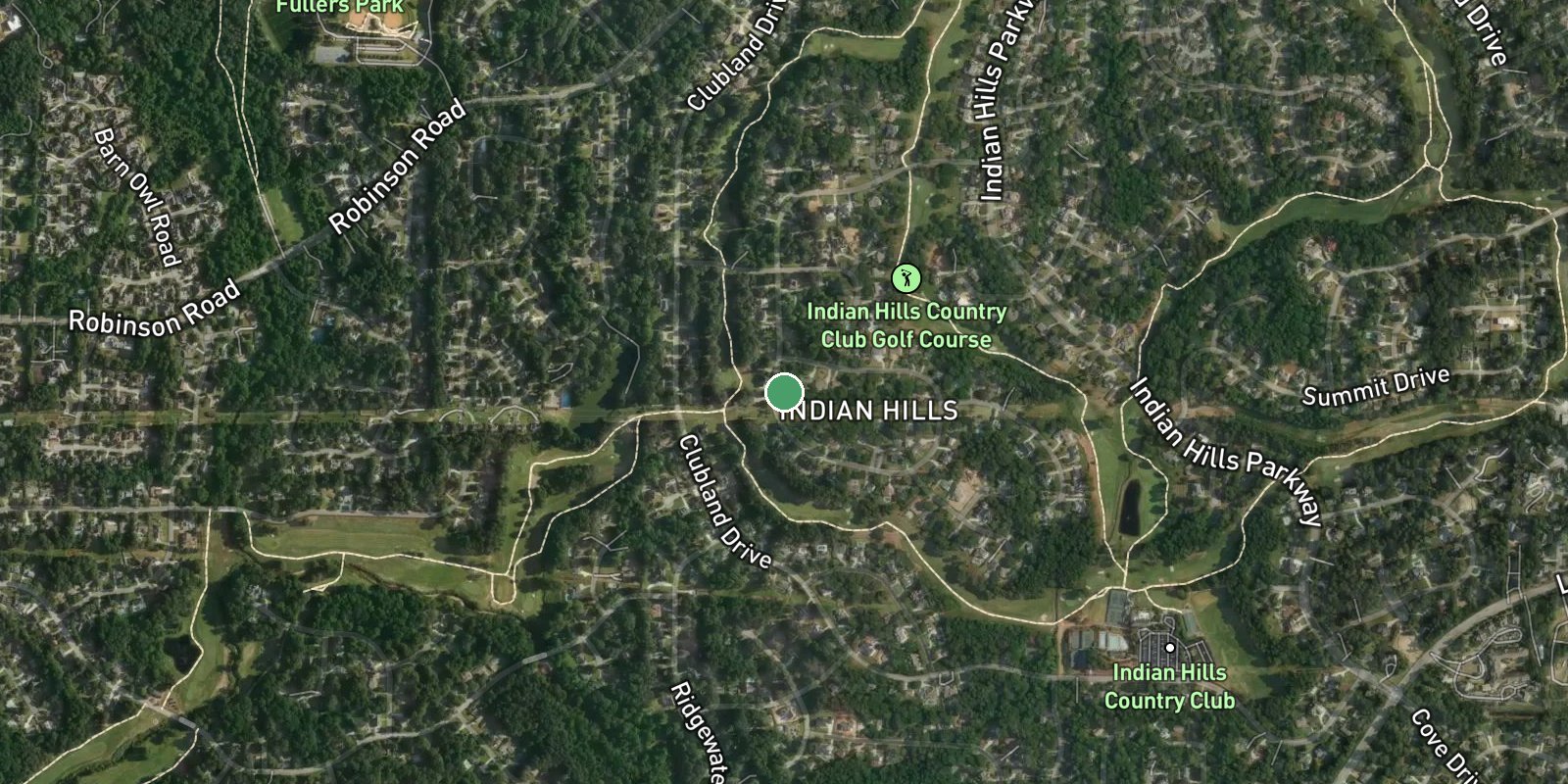 Indian Hills Country Club Golf Course