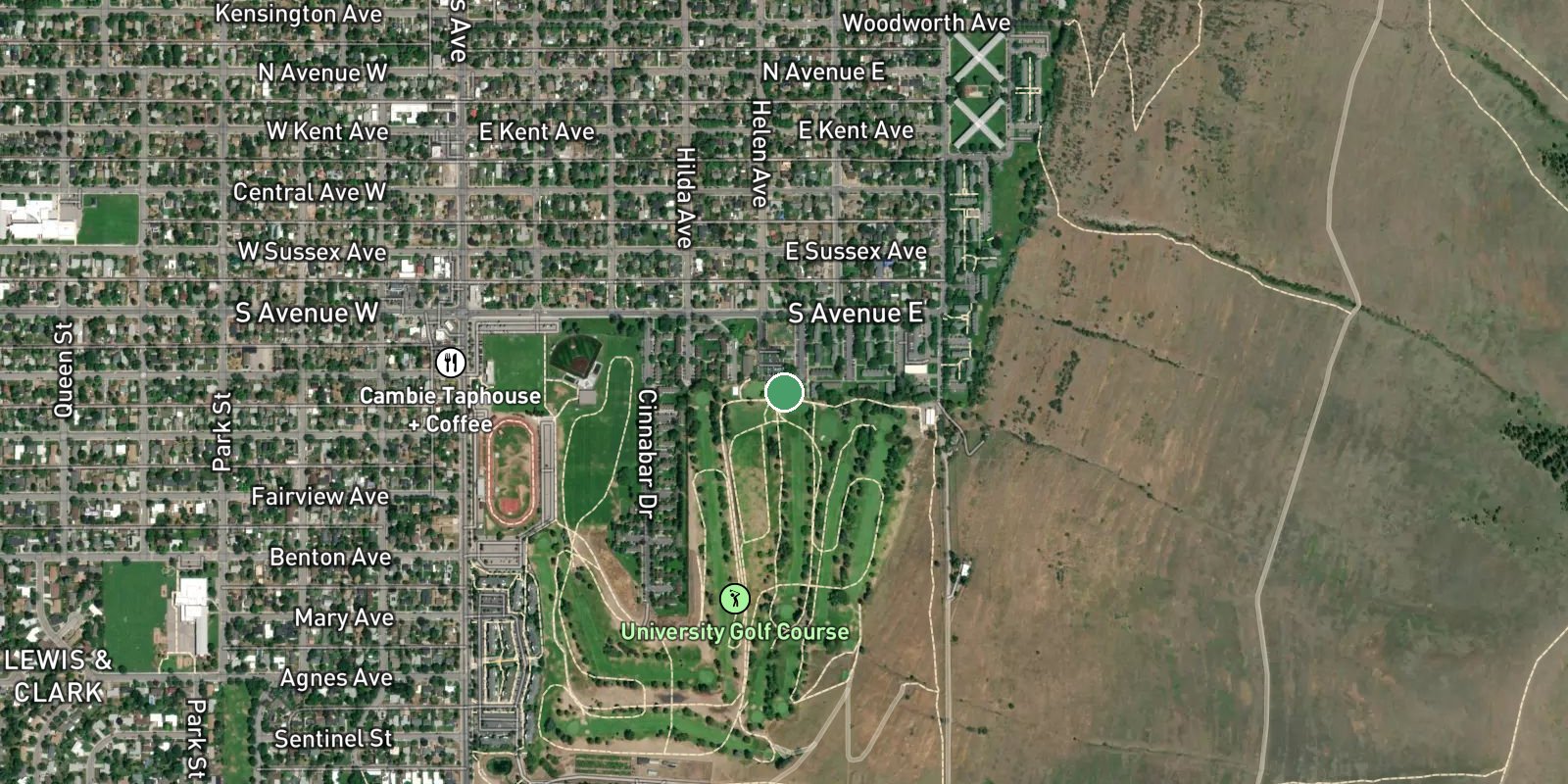 University of Montana Golf Course