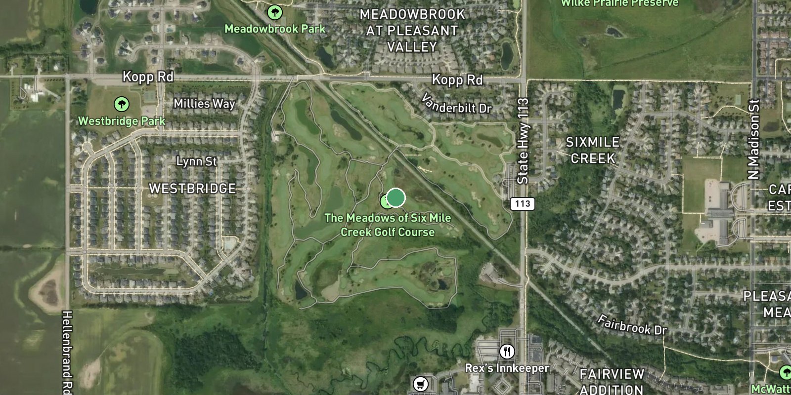 The Meadows of Six Mile Creek Golf Course