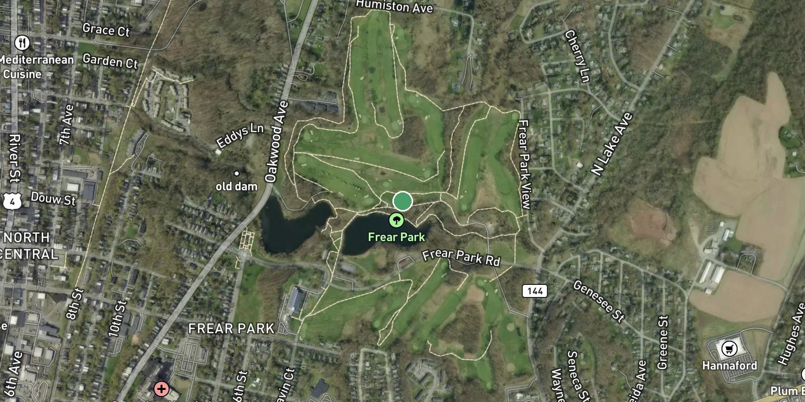 Frear Park Municipal Golf Course