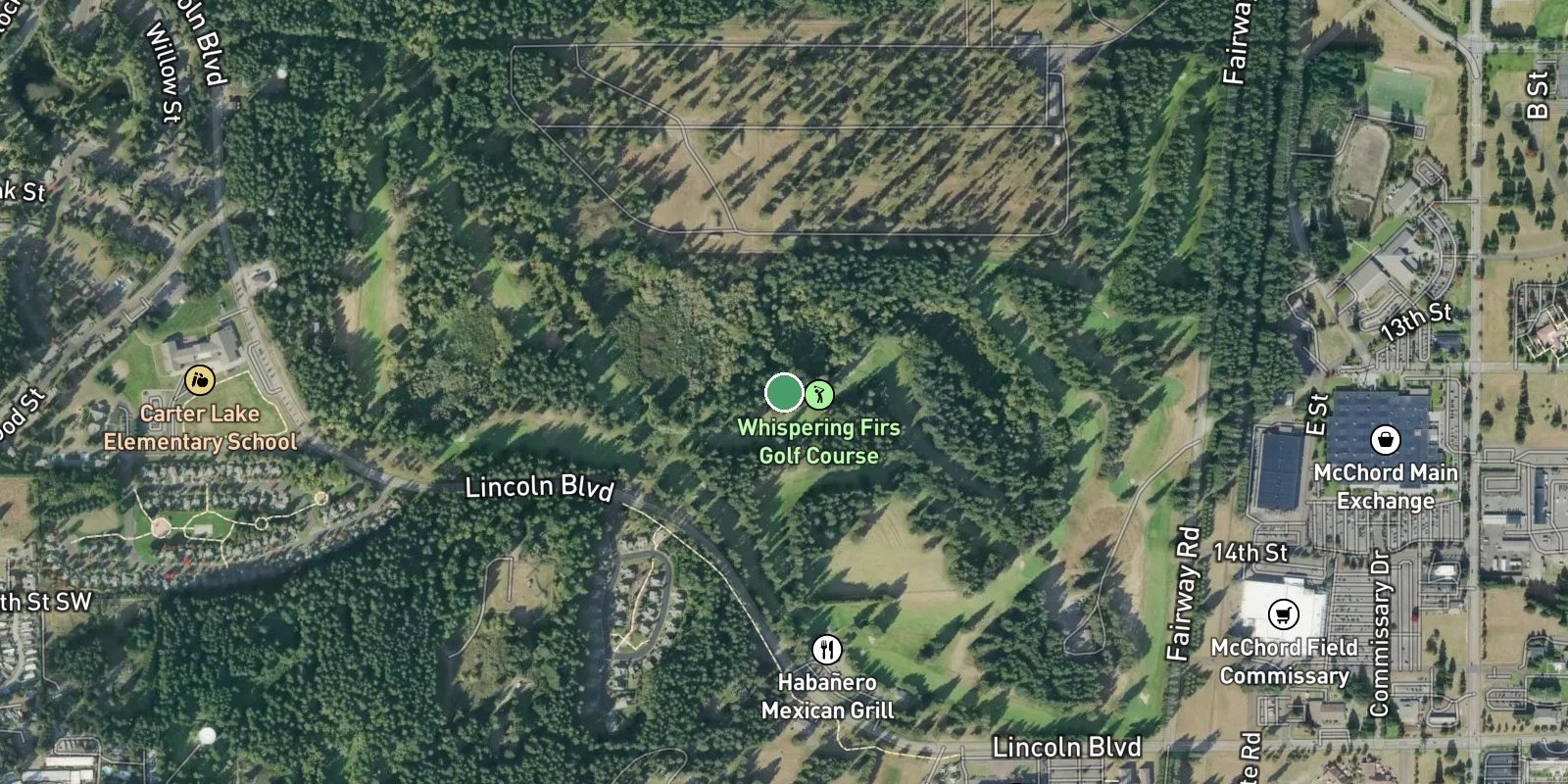 Whispering Firs Golf Course