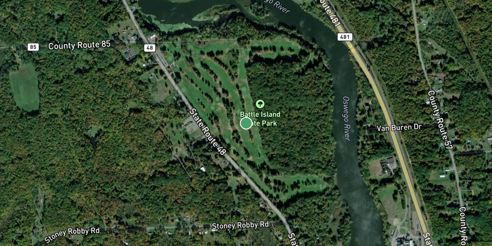 Battle Island State Park Golf Course