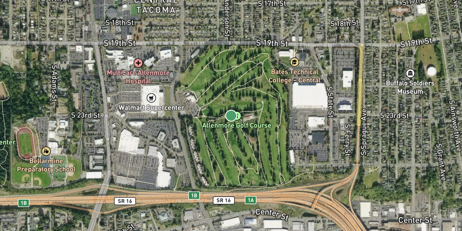 Allenmore Golf Course