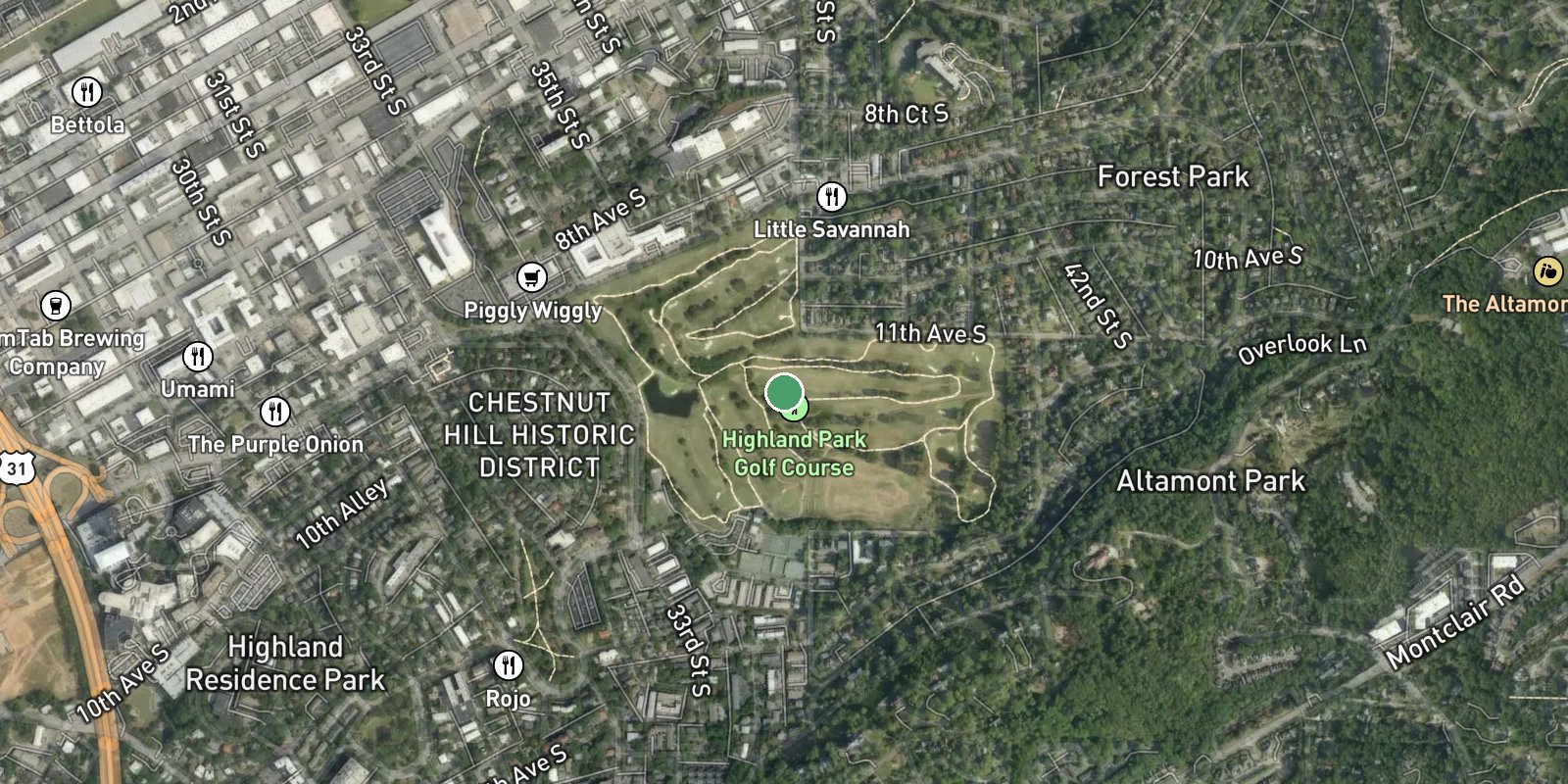 Highland Park Golf Course