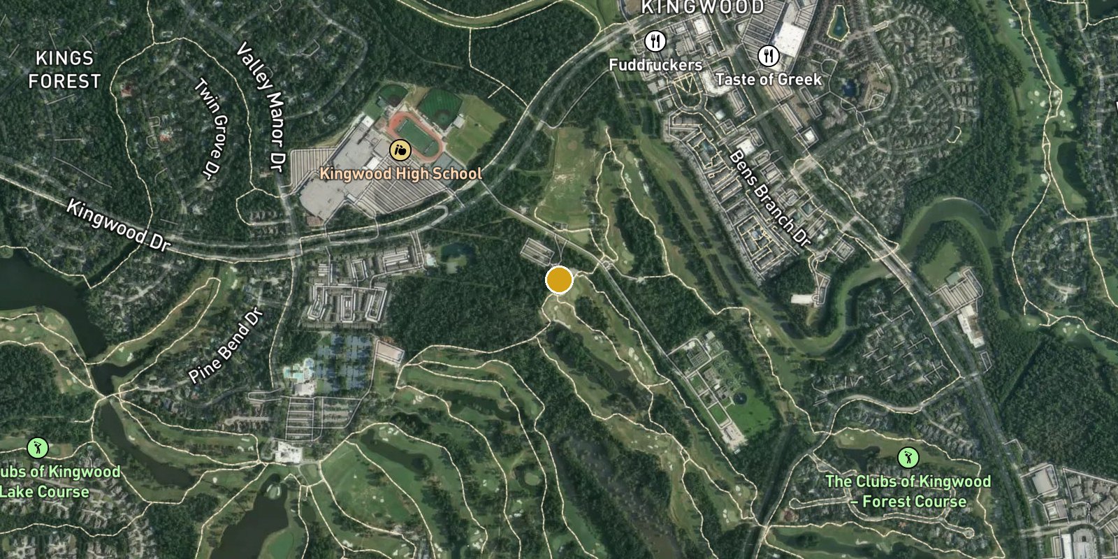 Kingwood Country Club Forest Course
