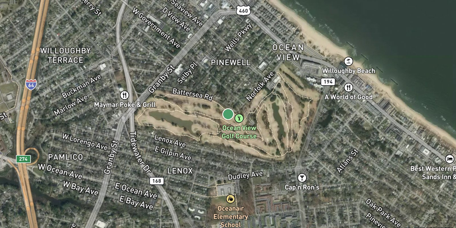 Ocean View Golf Course
