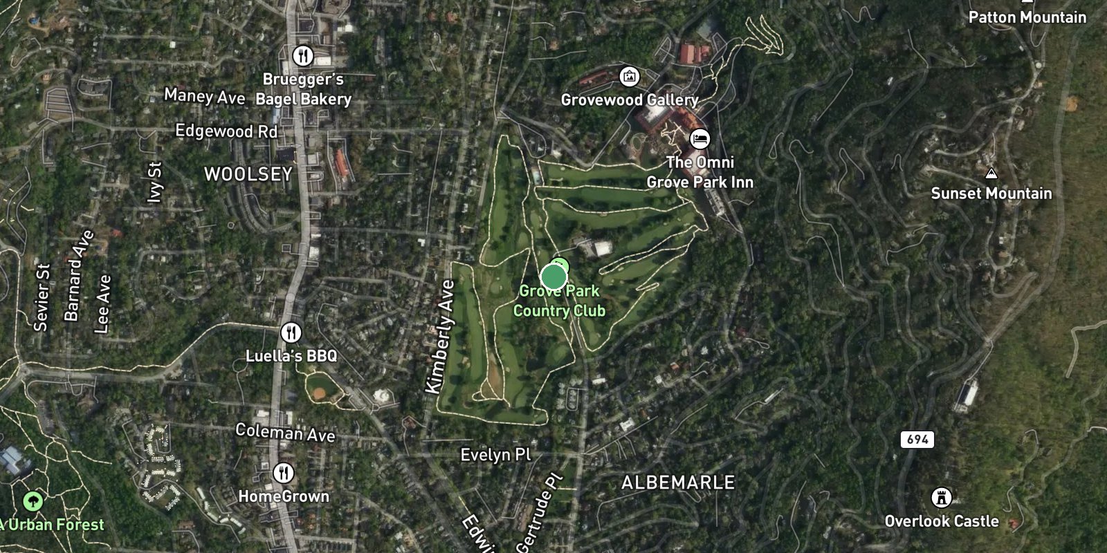 The Golf Course at The Omni Grove Park Inn & Spa