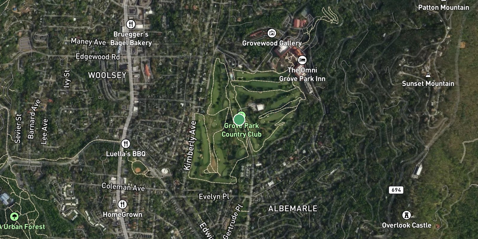 The Golf Course at The Omni Grove Park Inn & Spa