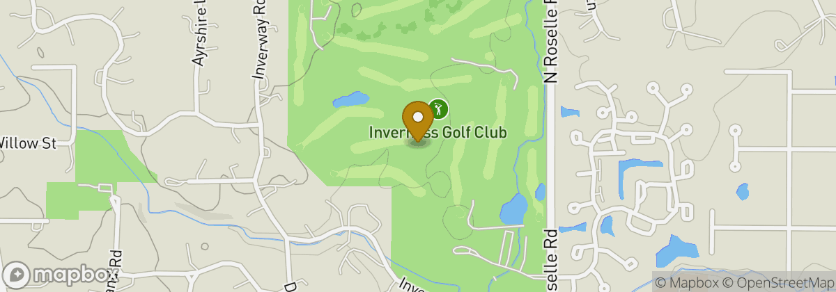 Map location: Inverness Golf Club
