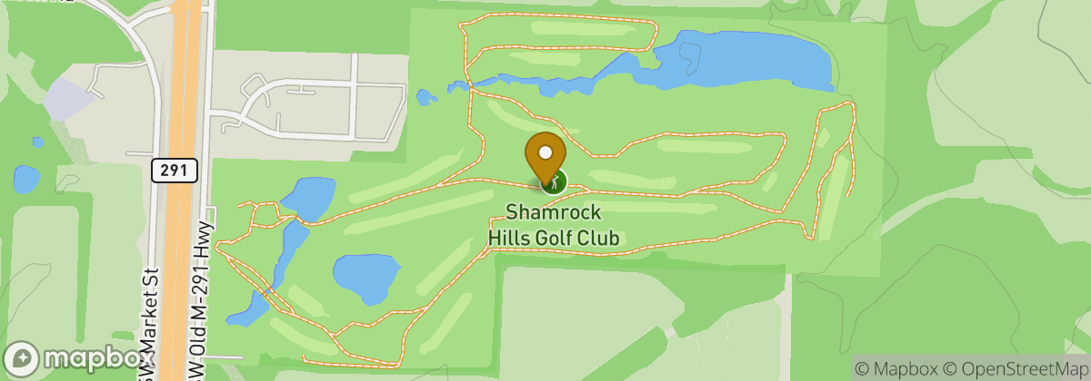 Map location: Shamrock Hills Golf Club