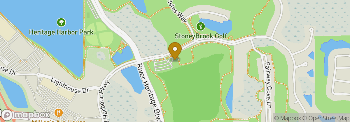 Map location: Heritage Harbour Golf Club