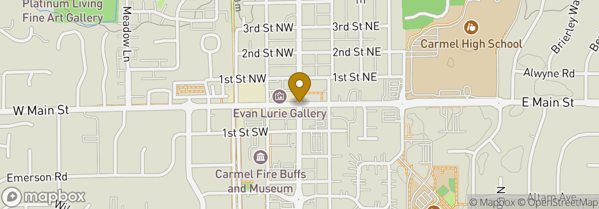 Map location: Woodland Country Club of Carmel