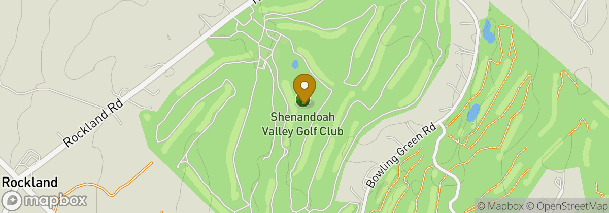 Map location: Shenandoah Valley Golf Club