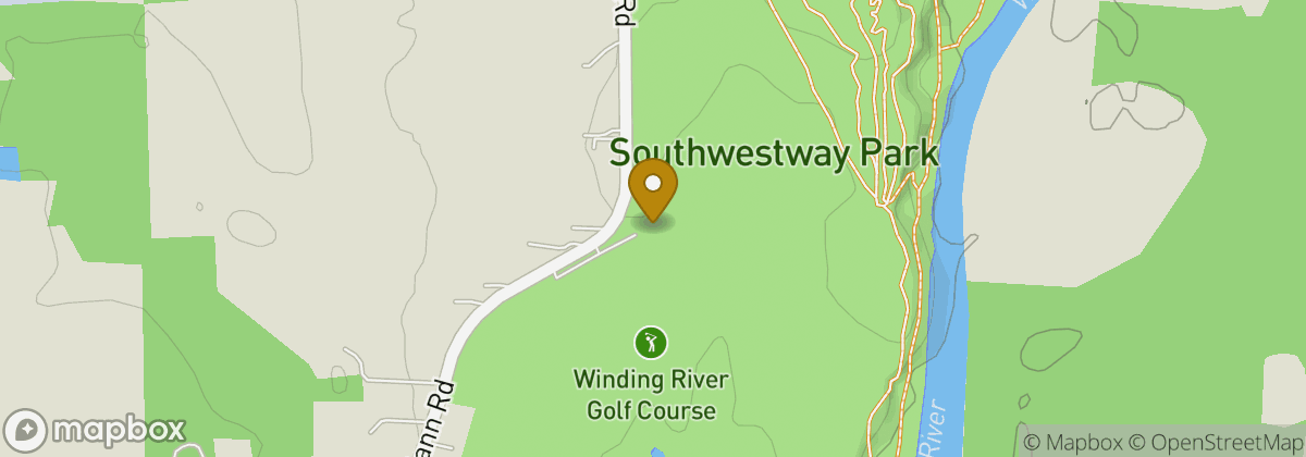 Map location: Winding River Golf Course