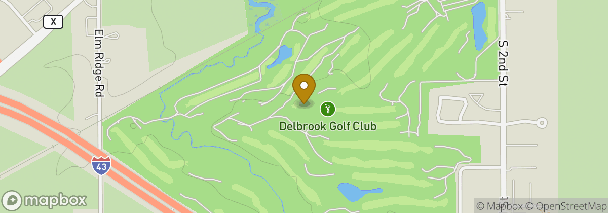 Map location: Delbrook Golf Course