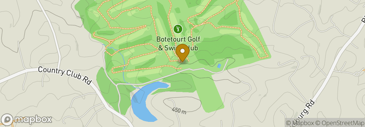 Map location: Botetourt Golf Club