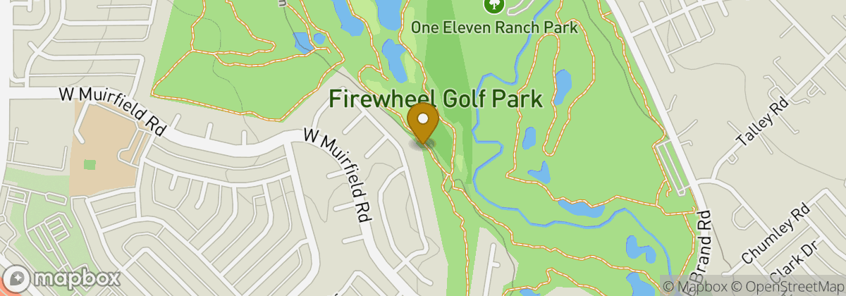 Map location: Firewheel Golf Park