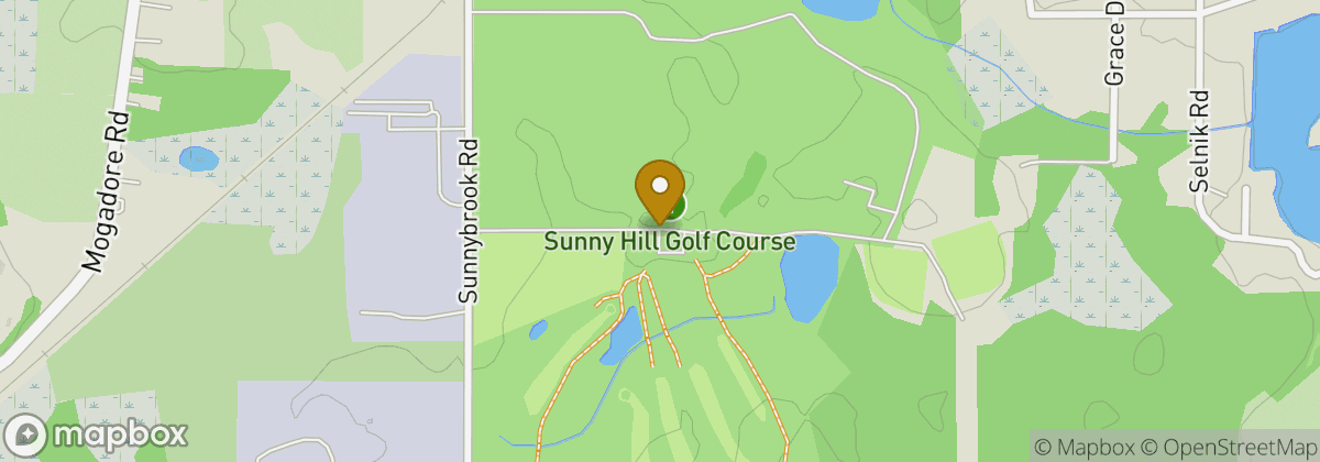 Map location: Sunny Hill Golf & Recreation Inc