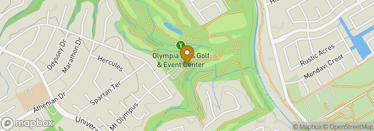 Map location: Olympia Hills