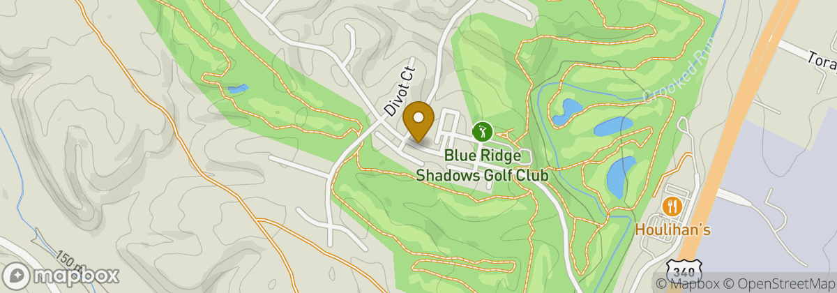Map location: Blue Ridge Shadows Golf Club