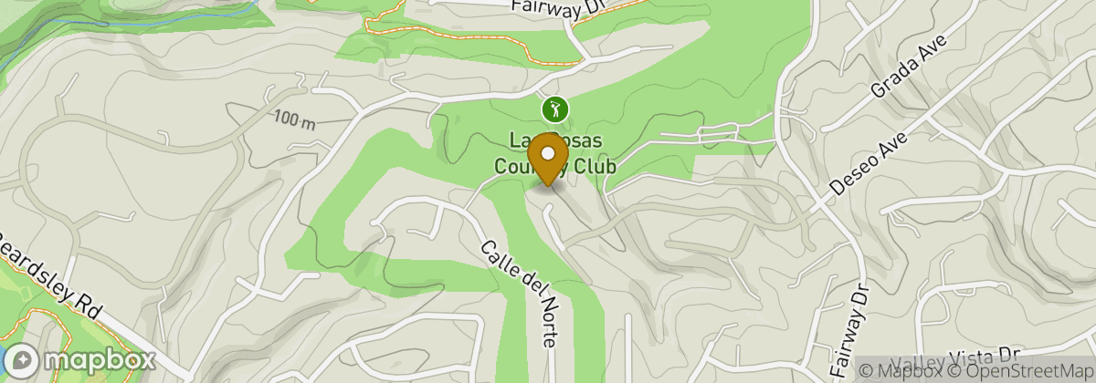 Map location: Las Posas Country Club