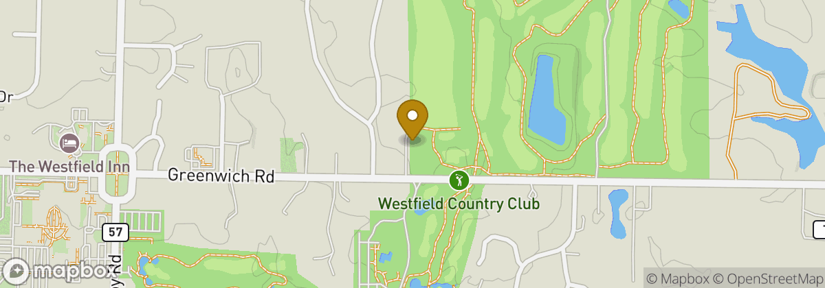 Map location: Westfield Country Club
