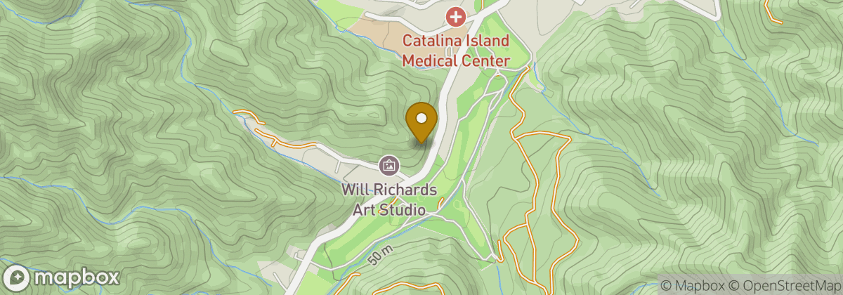 Map location: Catalina Island Golf Course