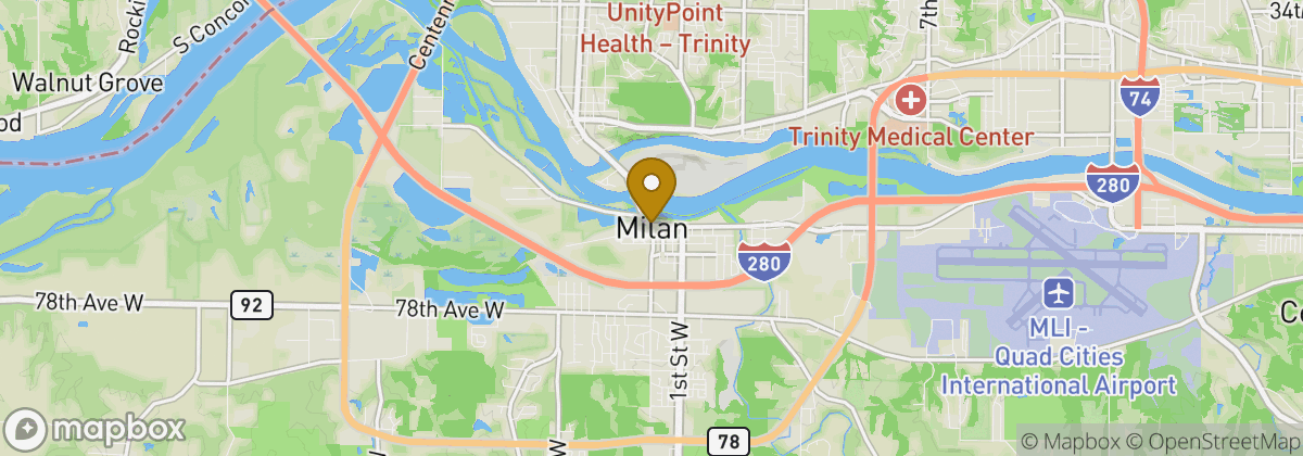 Map location: Pinnacle Country Club