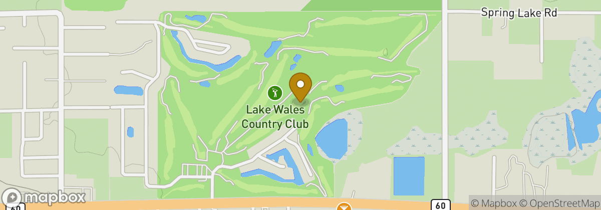 Map location: Lake Wales Country Club