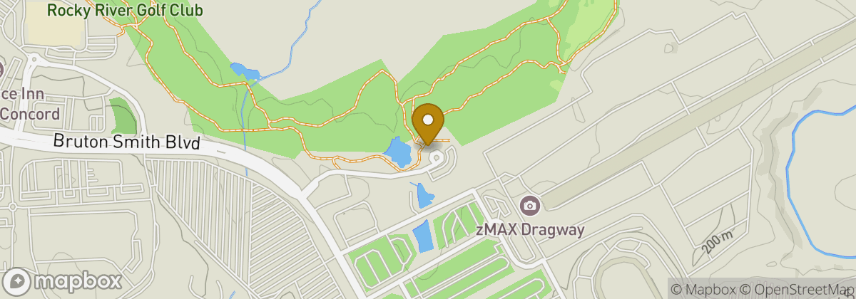 Map location: Rocky River Golf Club at Concord