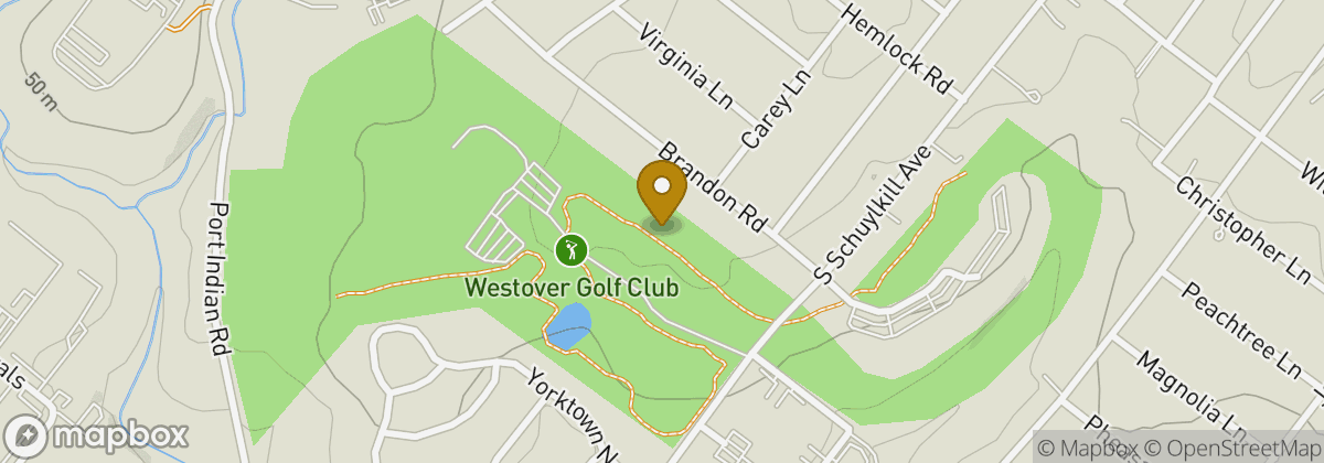 Map location: Westover Country Club