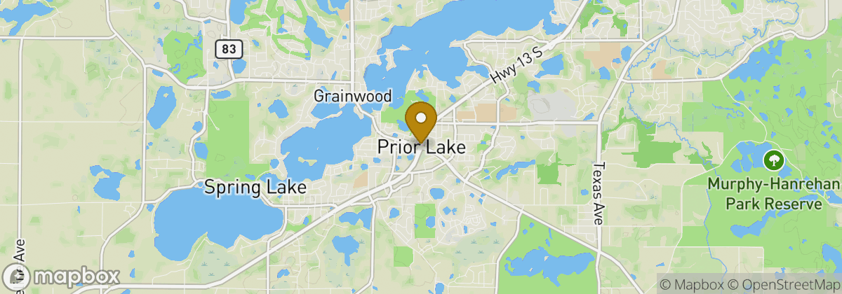 Map location: Prior Lake